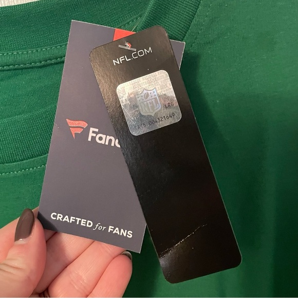 Saquon Barkley 26 Philadelphia Eagles Fanatics T-Shirt Kelly Green 2XLT XXL TALL - Picture 3 of 7